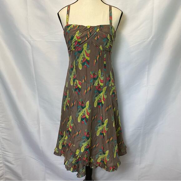 Nanette Lepore Multicolor Removable Strap Layered Party Dress Size 2 Womens - Picture 1 of 16